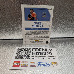 2021-22 Panini Phoenix Williams auto /25 Auto Blue PRA-ZWL Rookie FRENLY BRICKS - Open 7 Days