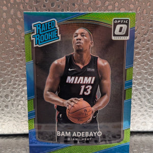 2017-18 Donruss Optic - BAM ADEBAYO - Lime Green Rated Rookie /175 FRENLY BRICKS - Open 7 Days
