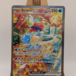 KELDEO EX - #167/086- NM - SIR - WHITE FLARE - POKEMON ENGLISH FRENLY BRICKS - Open 7 Days