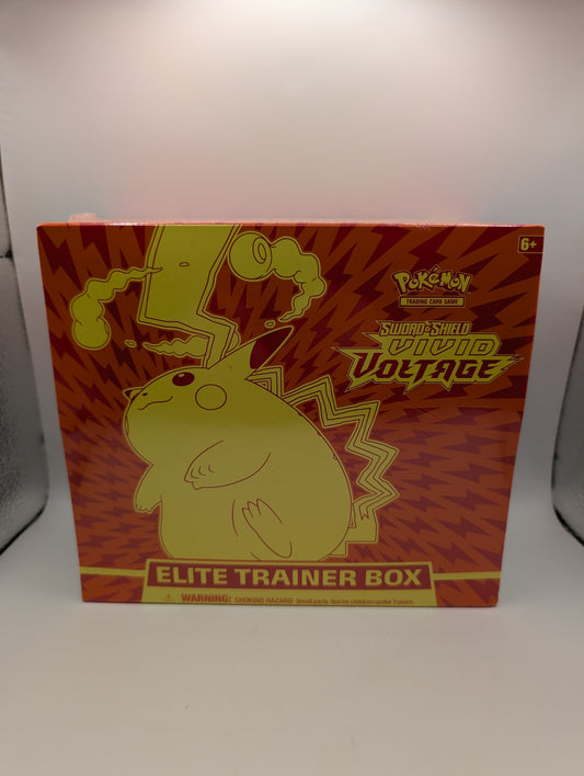 Pokémon Vivid Voltage Elite Trainer Box - Sword And Shield ETB Brand New Sealed FRENLY BRICKS - Open 7 Days