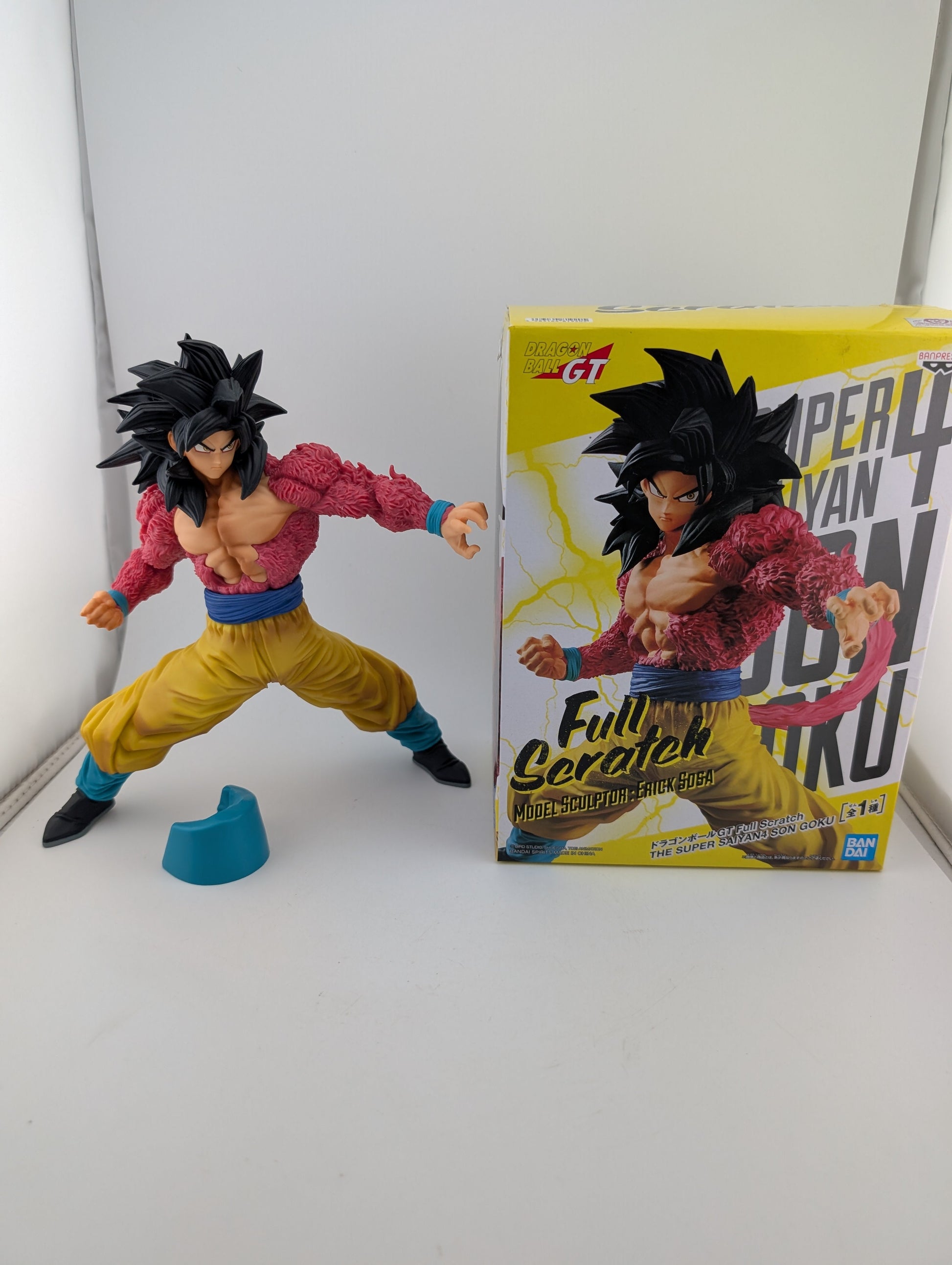 Banpresto Dragon Ball Gt Full Scratch The Super Saiyan 4 Son Goku Rare Import FRENLY BRICKS - Open 7 Days