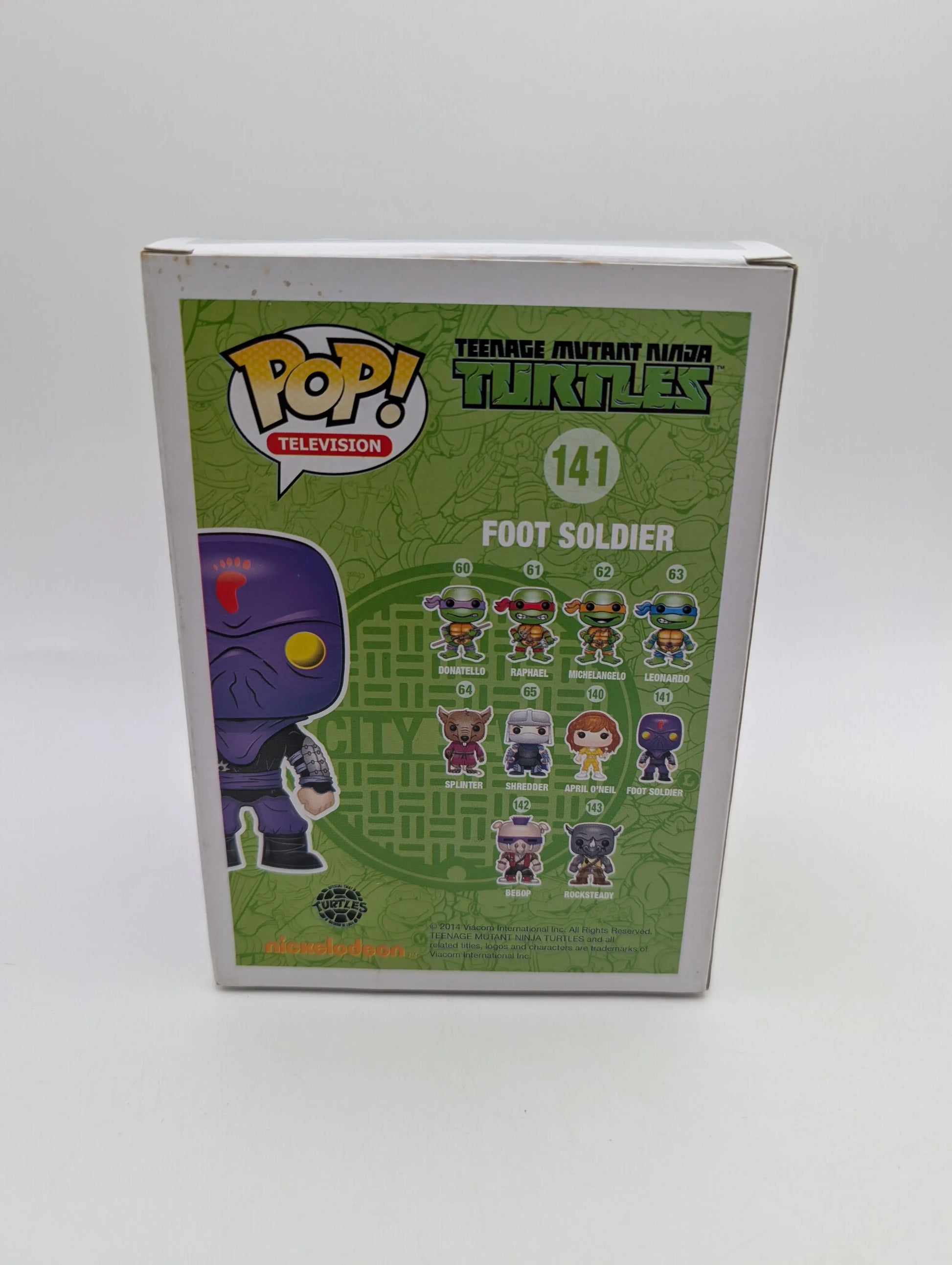 Funko Pop! Vinyl Foot Soldier 141 TMNT Ninja Turtles 2014 Pop FRENLY BRICKS - Open 7 Days