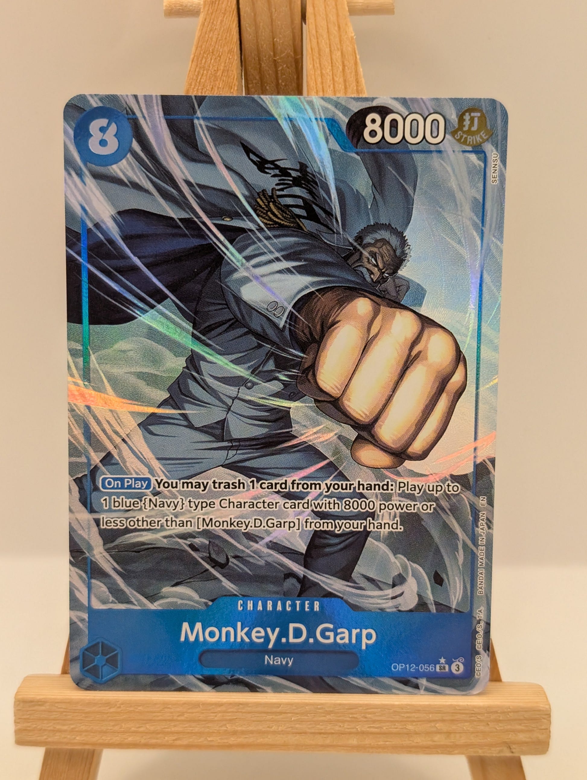 ONE PIECE Monkey.D.Garp SR Alt Art OP12-056 Legacy Of The Master FRENLY BRICKS - Open 7 Days image 2