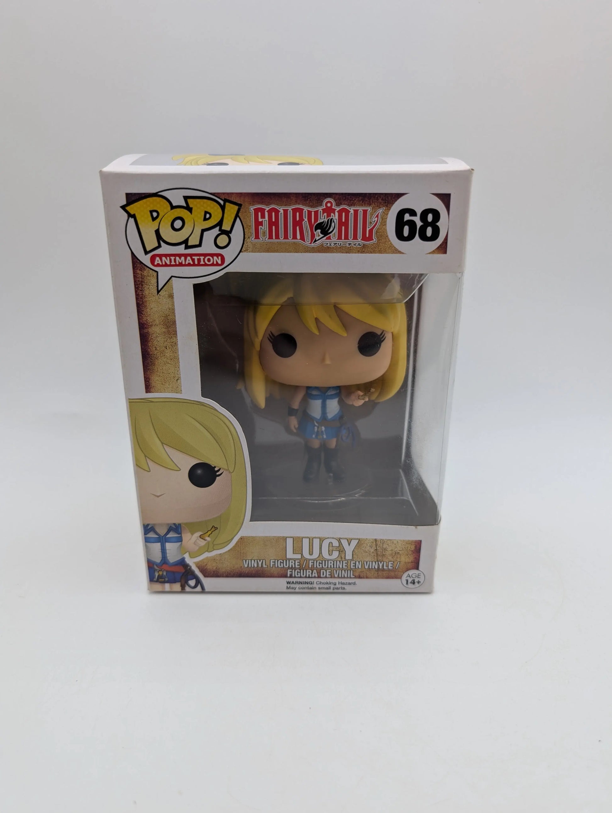 Lucy Pop 68 - FairyTail Funko Pop! 2015 - Vaulted + Protector FRENLY BRICKS - Open 7 Days