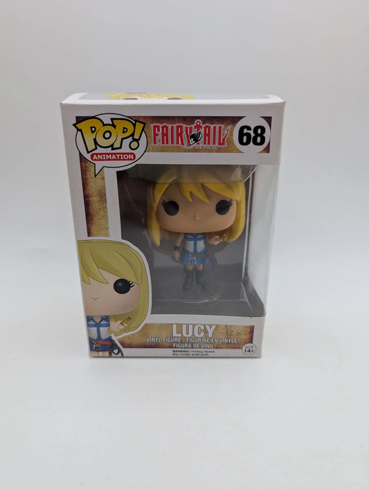 Lucy Pop 68 - FairyTail Funko Pop! 2015 - Vaulted + Protector FRENLY BRICKS - Open 7 Days