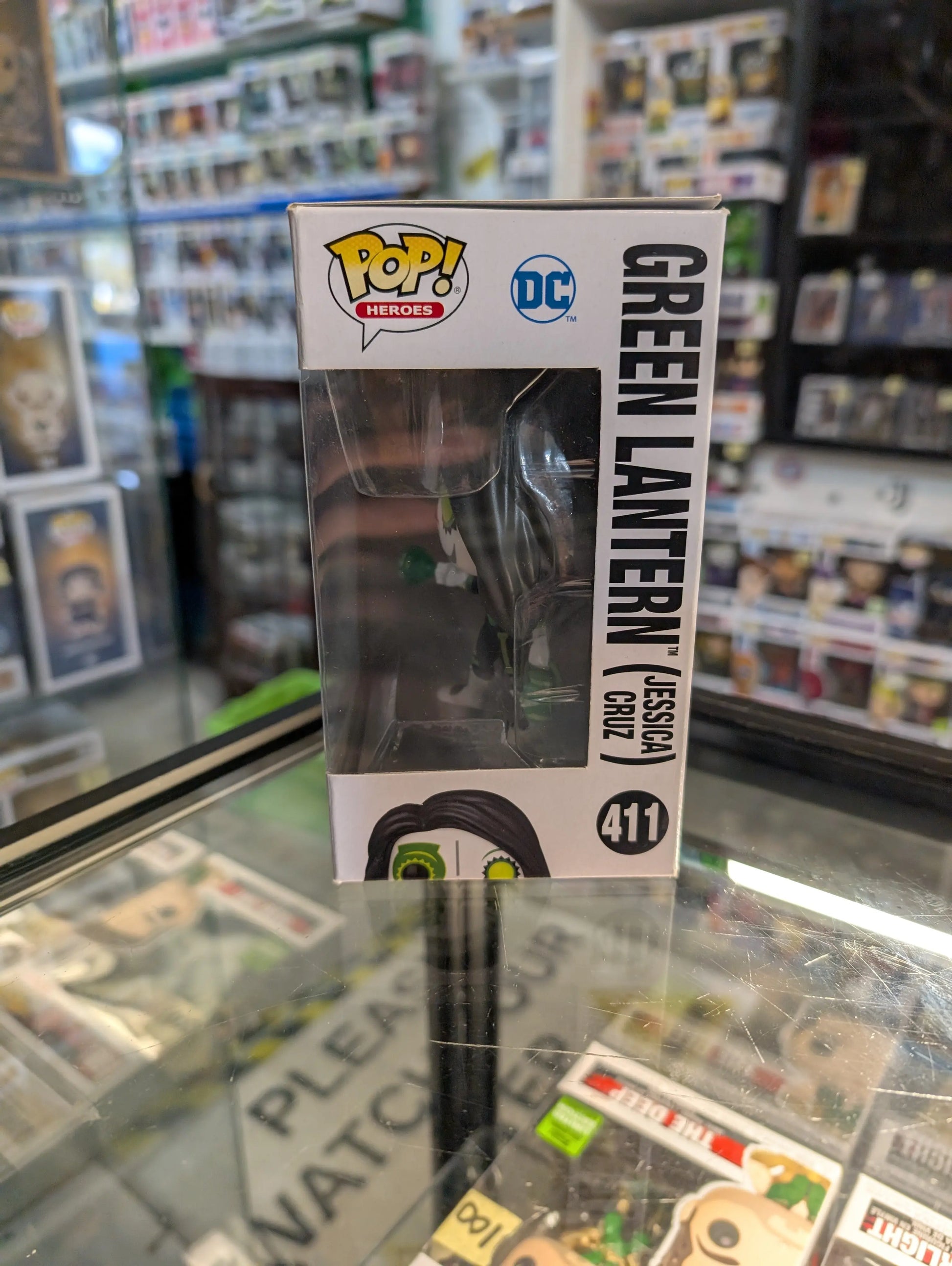 FUNKO Pop Vinyl Green Lantern #411 FRENLY BRICKS - Open 7 Days