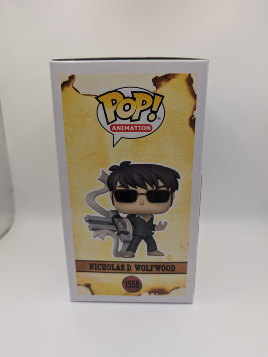 Animation - Trigun - 1559 Nicholas D. Wolfwood - Pop! Vinyl Figure FRENLY BRICKS - Open 7 Days