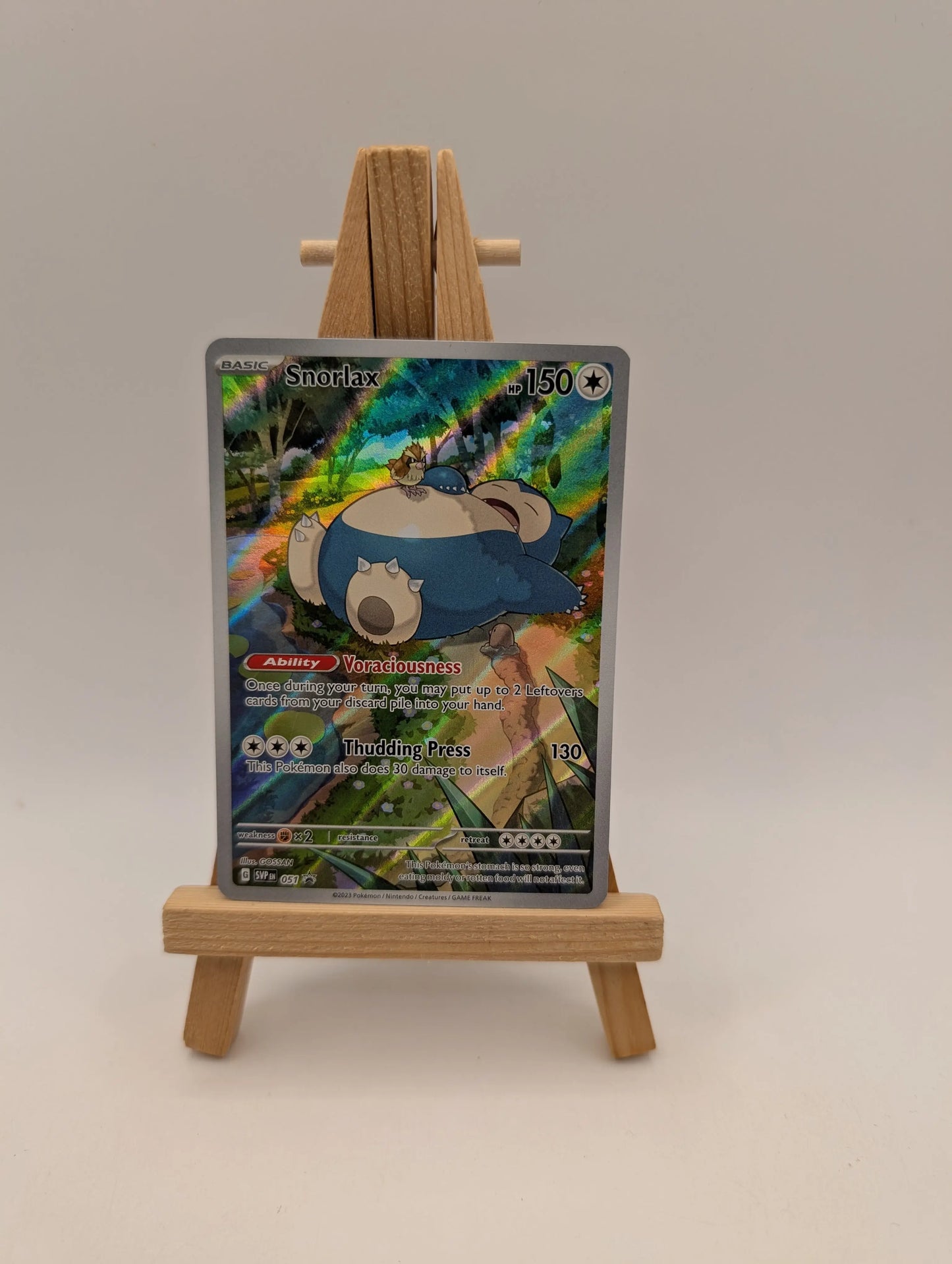 Snorlax - SVP 051 - Illustration Rare - Black Star Promo - Pokemon Card FRENLY BRICKS - Open 7 Days