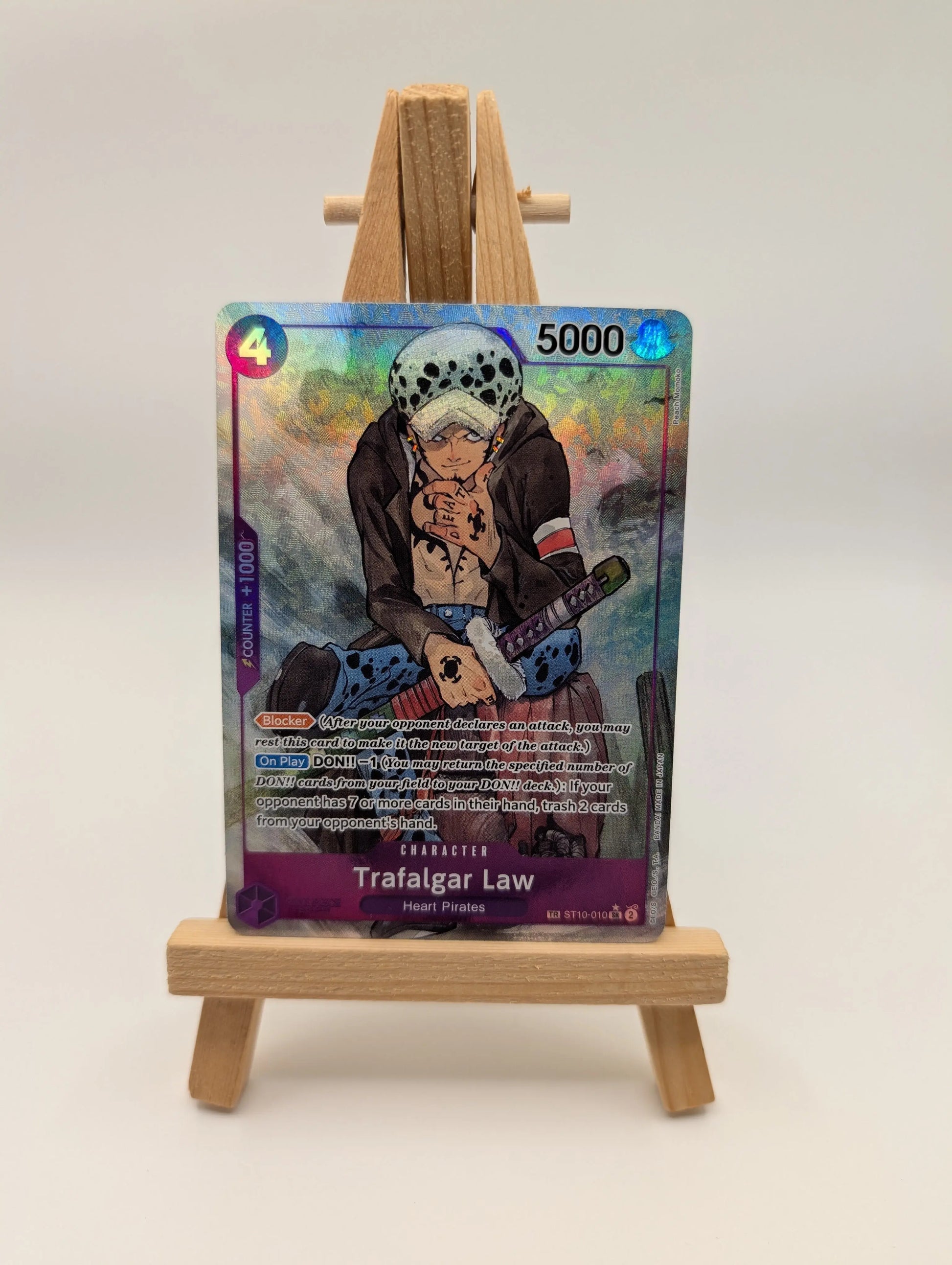 One Piece Card Game ST10-010 TREASURE RARE (TR) Trafalgar Law NM Engli FRENLY BRICKS - Open 7 Days One Piece Card Game ST10-010 TREASURE RARE (TR) Trafalgar Law NM Engli FRENLY BRICKS - Open 7 Days