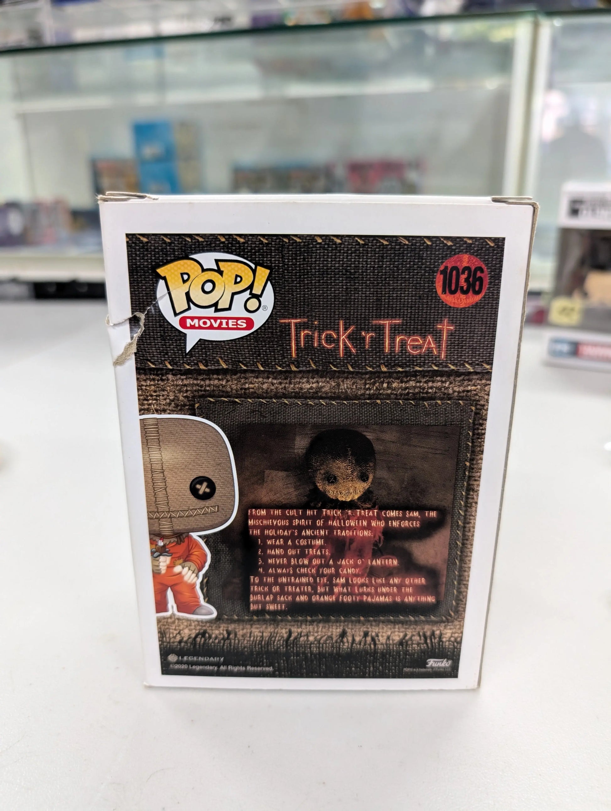 Funko Pop! Vinyl: Trick 'r Treat - Sam - Spirit Halloween (Exclusive) #1036 FRENLY BRICKS - Open 7 Days