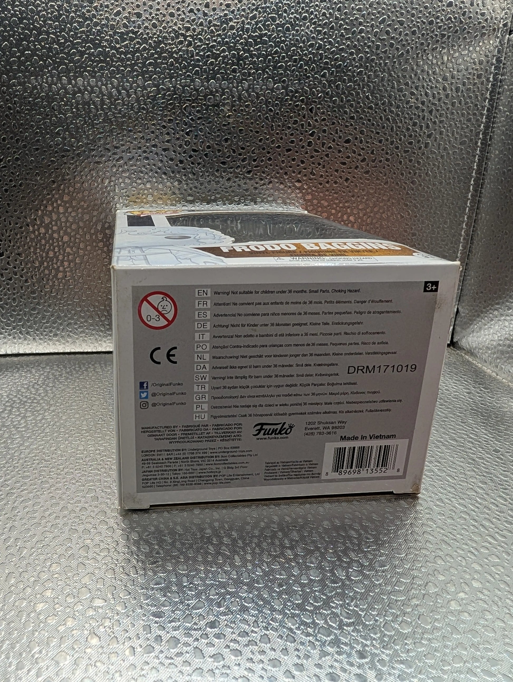 FUNKO Pop Vinyl Frodo Baggins Lord Of The Rings #444 FRENLY BRICKS - Open 7 Days