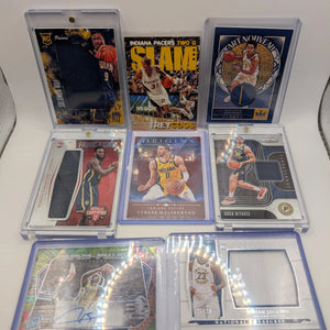 Indiana Pacers NBA Basketball Card Lot, Rookies, Patch, Auto, Tyrese Haliburton FRENLY BRICKS - Open 7 Days