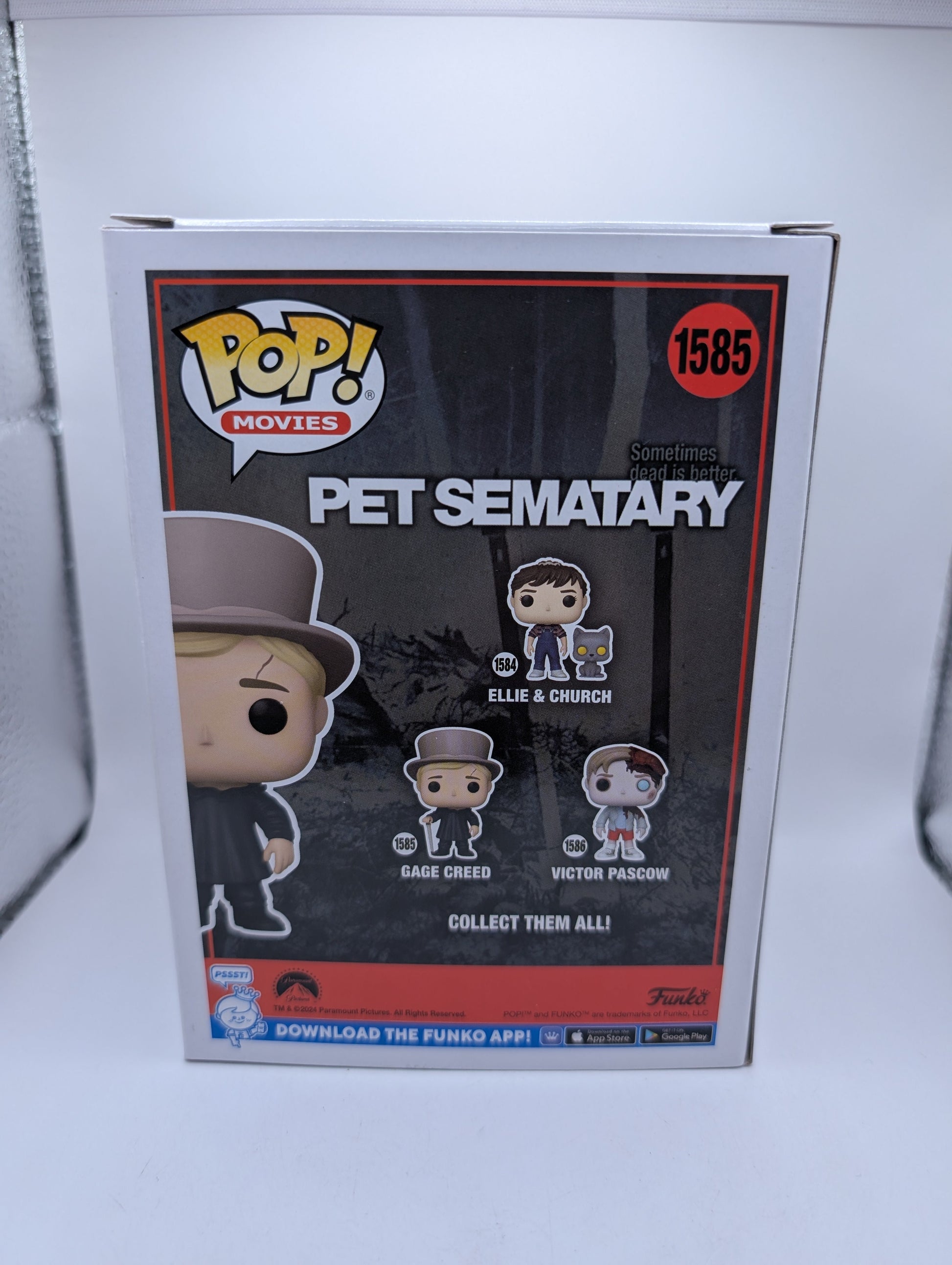 Funko Pop! Vinyl: Gage Creed #1585 FRENLY BRICKS - Open 7 Days