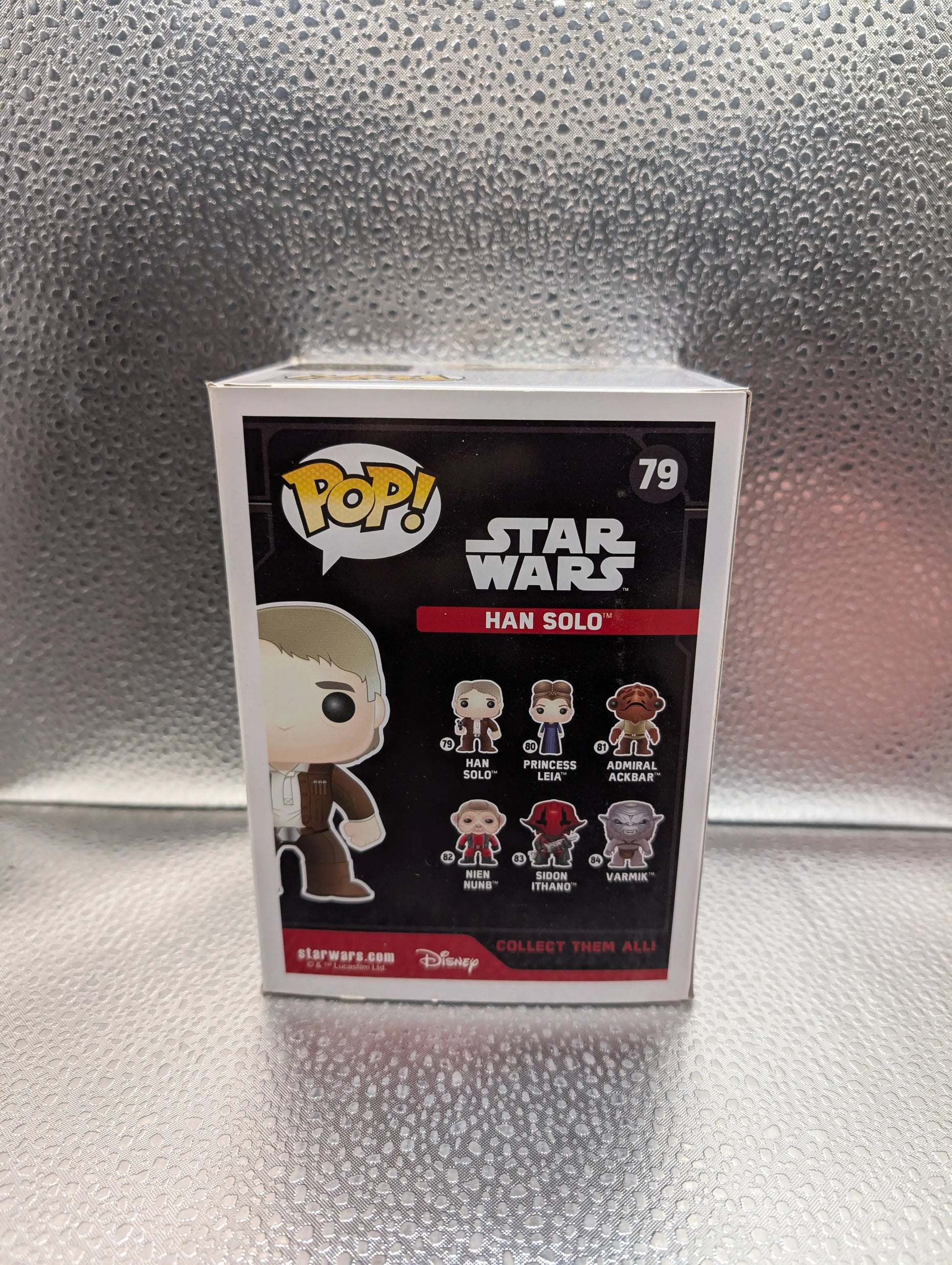 FUNKO Pop Vinyl Han Solo Star Wars #79 FRENLY BRICKS - Open 7 Days
