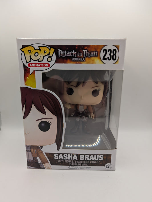 Funko Pop! Vinyl #238 Sasha Braus - Attack on Titan - Vaulted FRENLY BRICKS - Open 7 Days