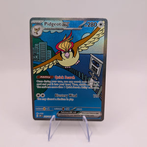Pidgeot ex 225/197 SV03: Obsidian Flames Holo MP FRENLY BRICKS - Open 7 Days
