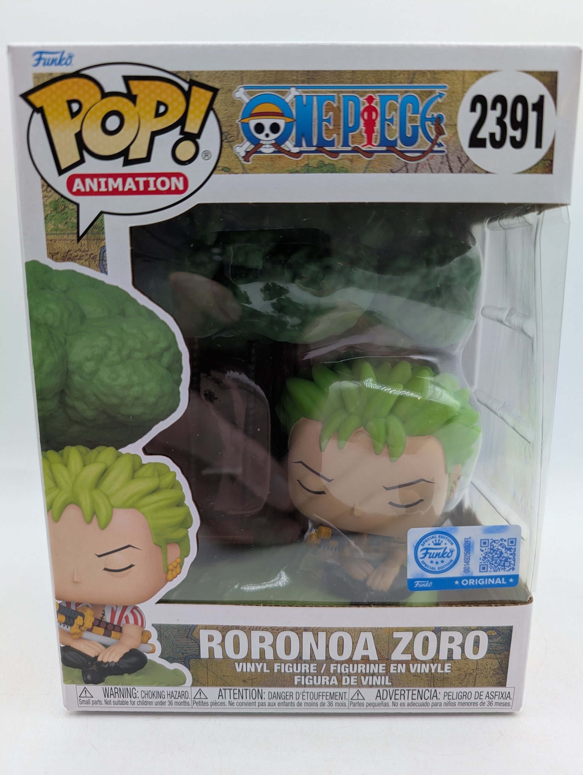 Funko POP! One Piece Roronora Zoro #2391 Special Edition Vinyl Figure image 1