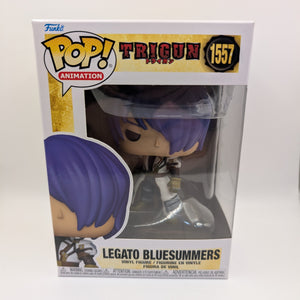 Funko Pop Animation Trigun 1557 Legato Bluesummers Anime Vinyl Figure FRENLY BRICKS - Open 7 Days