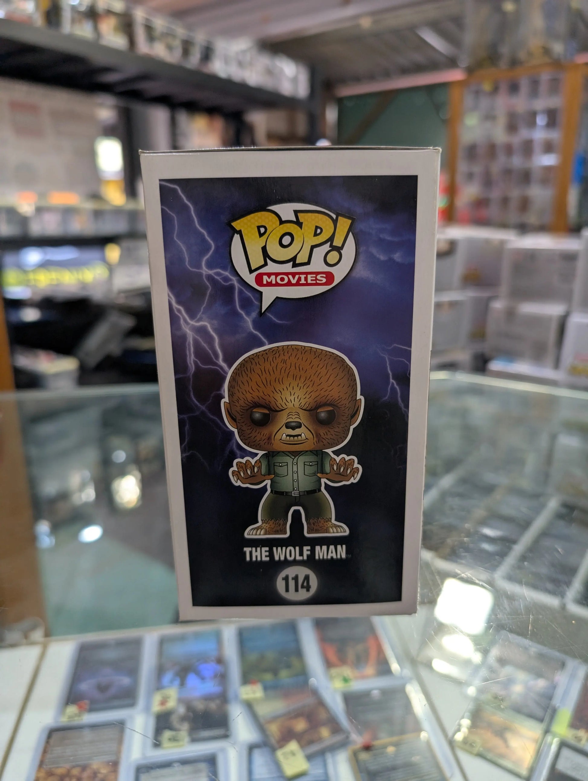 The Wolf Man 114 ~ Universal Monsters ~ Funko Pop Vinyl FRENLY BRICKS - Open 7 Days