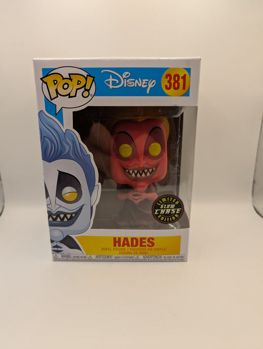 Funko Pop! Disney Hades Red Glow Chase #381 FRENLY BRICKS - Open 7 Days