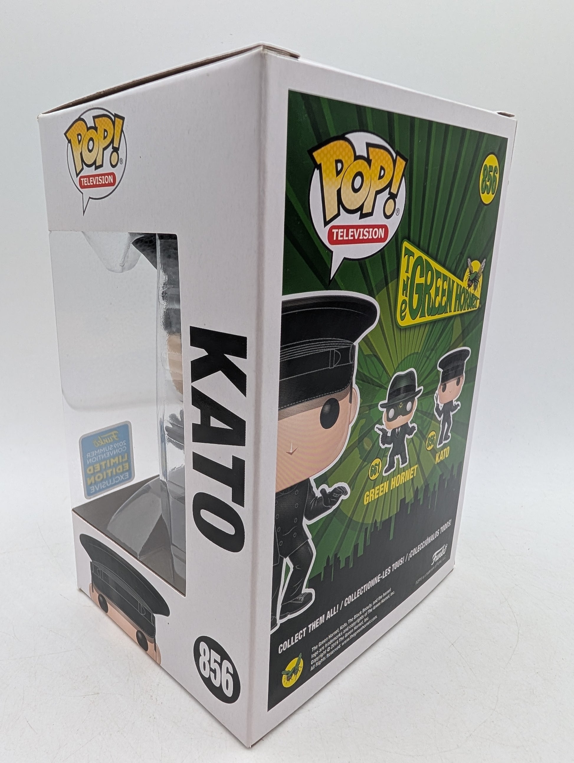 Funko POP! The Green Hornet Kato #856 2019 Summer Con Exclusive image 4