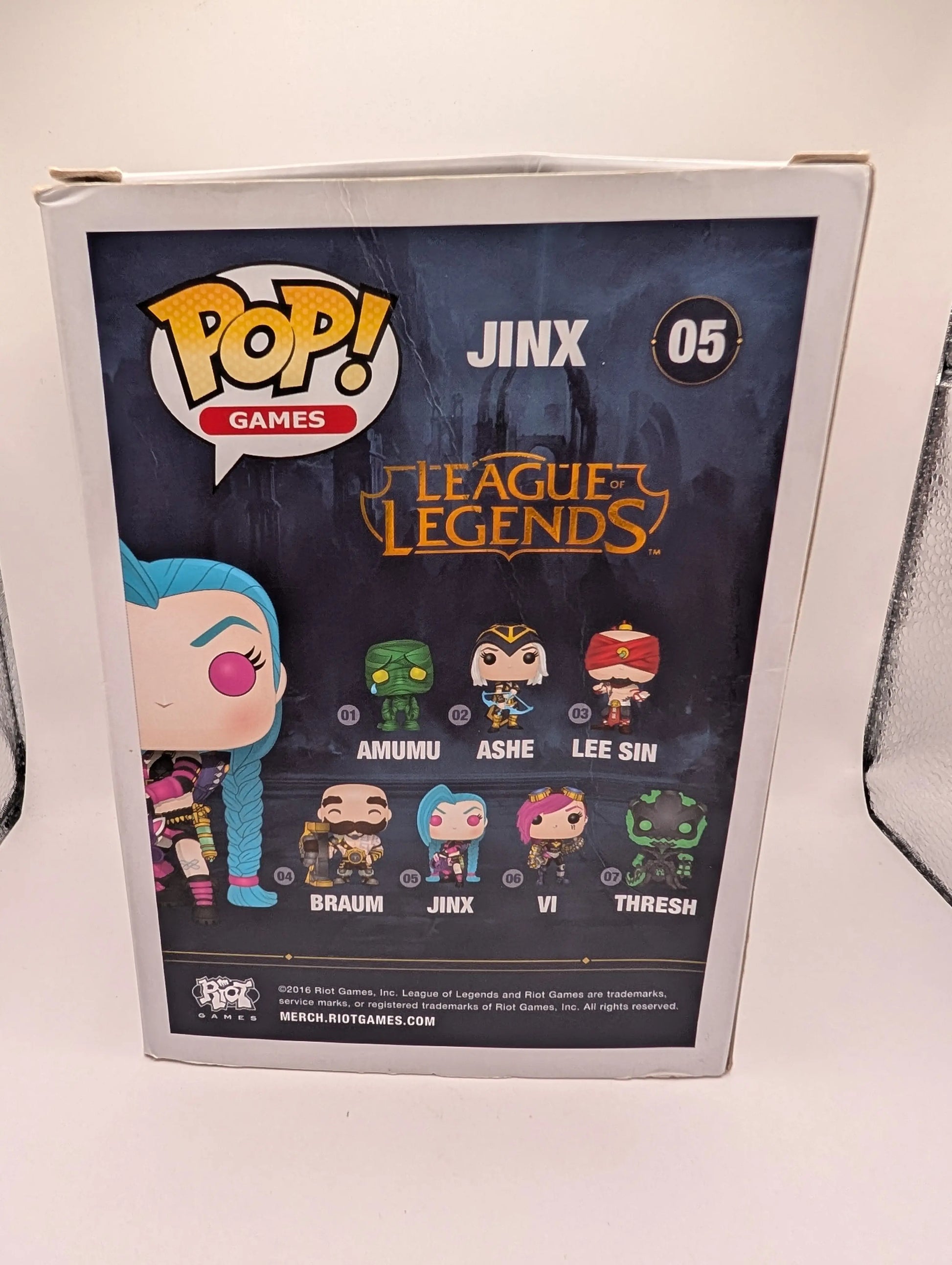 Funko Pop! Vinyl Jinx 05 League Of Legends LoL Games Vaulted Rare FRENLY BRICKS - Open 7 Days