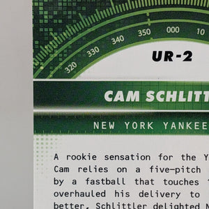 2026 Bowman Chrome Cam Schlitter RC Under the Radar Gold Auto /50 #UR-2 FRENLY BRICKS - Open 7 Days