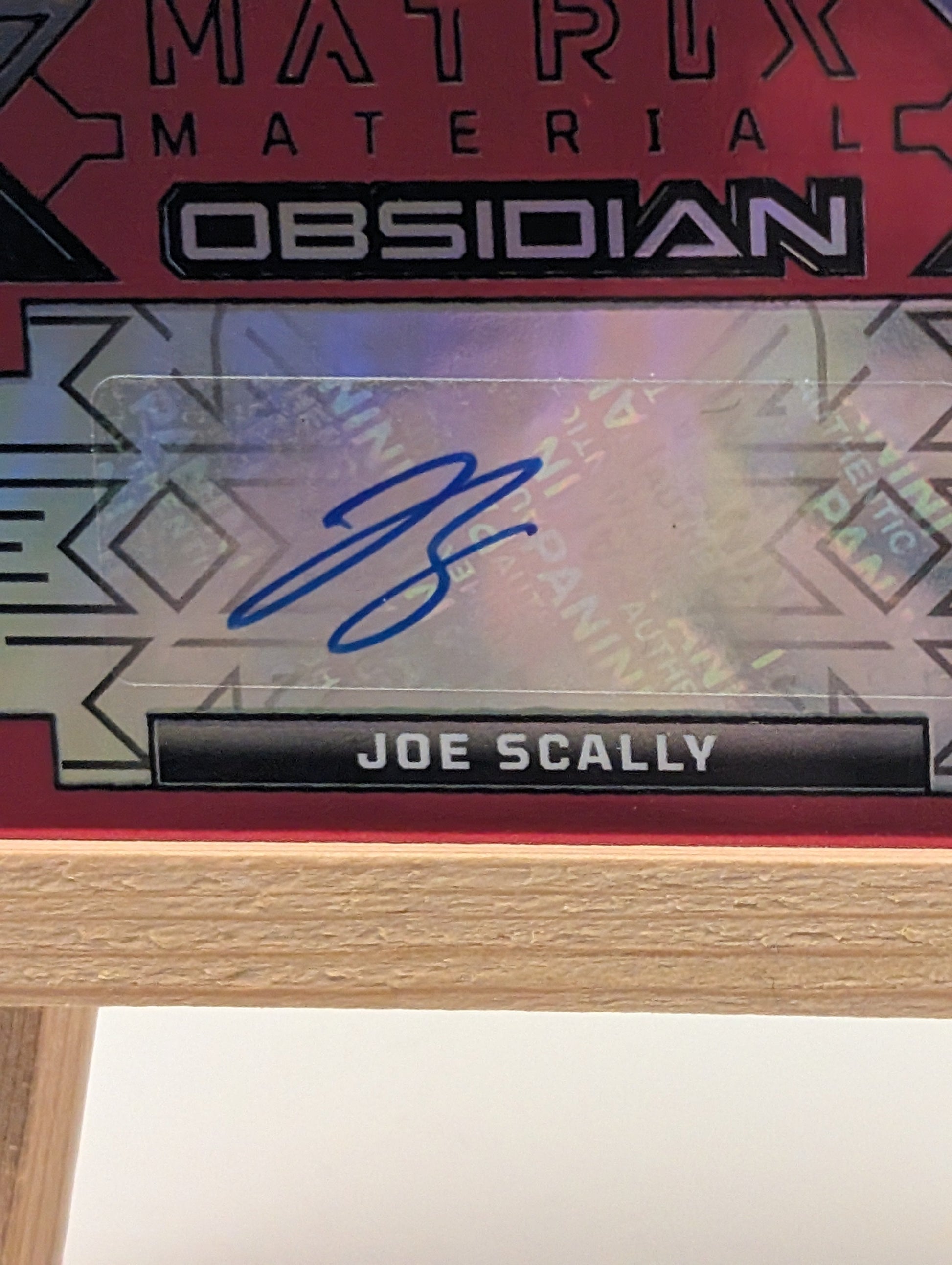 2024-25 Panini Obsidian Soccer JOE SCALLY 1/1 One of One Auto Patch USA US FRENLY BRICKS - Open 7 Days