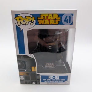 Star Wars Funko pop vinyl figure #41 R2-Q5 astromech Rare Vaulted FRENLY BRICKS - Open 7 Days