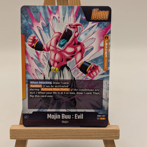 Dragon Ball Super Fusion World Majin Buu: Evil FB04-077 Alternate Art Leader FRENLY BRICKS - Open 7 Days