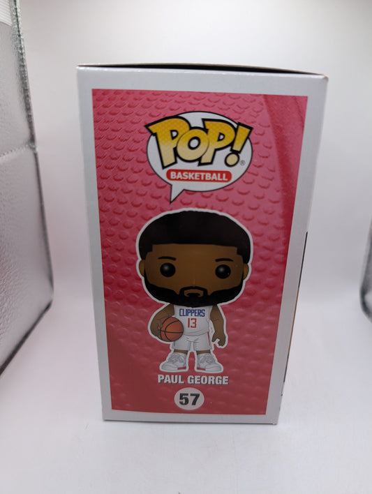 Funko POP! NBA #57 Paul George - LA Clippers - White Jersey (Vaulted) FRENLY BRICKS - Open 7 Days