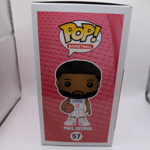 Funko POP! NBA #57 Paul George - LA Clippers - White Jersey (Vaulted) FRENLY BRICKS - Open 7 Days