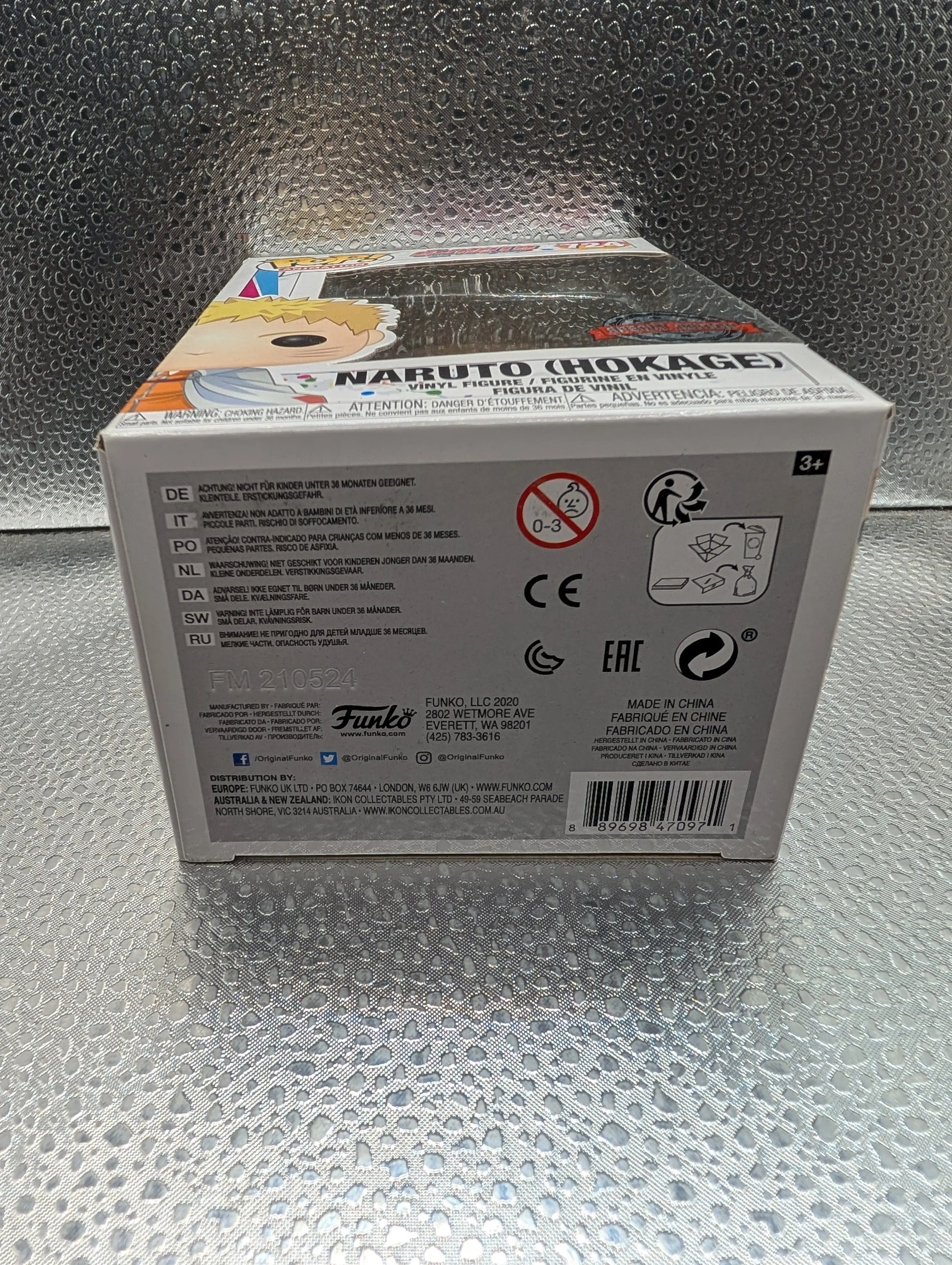 FUNKO Pop Vinyl Naruto #724 FRENLY BRICKS - Open 7 Days