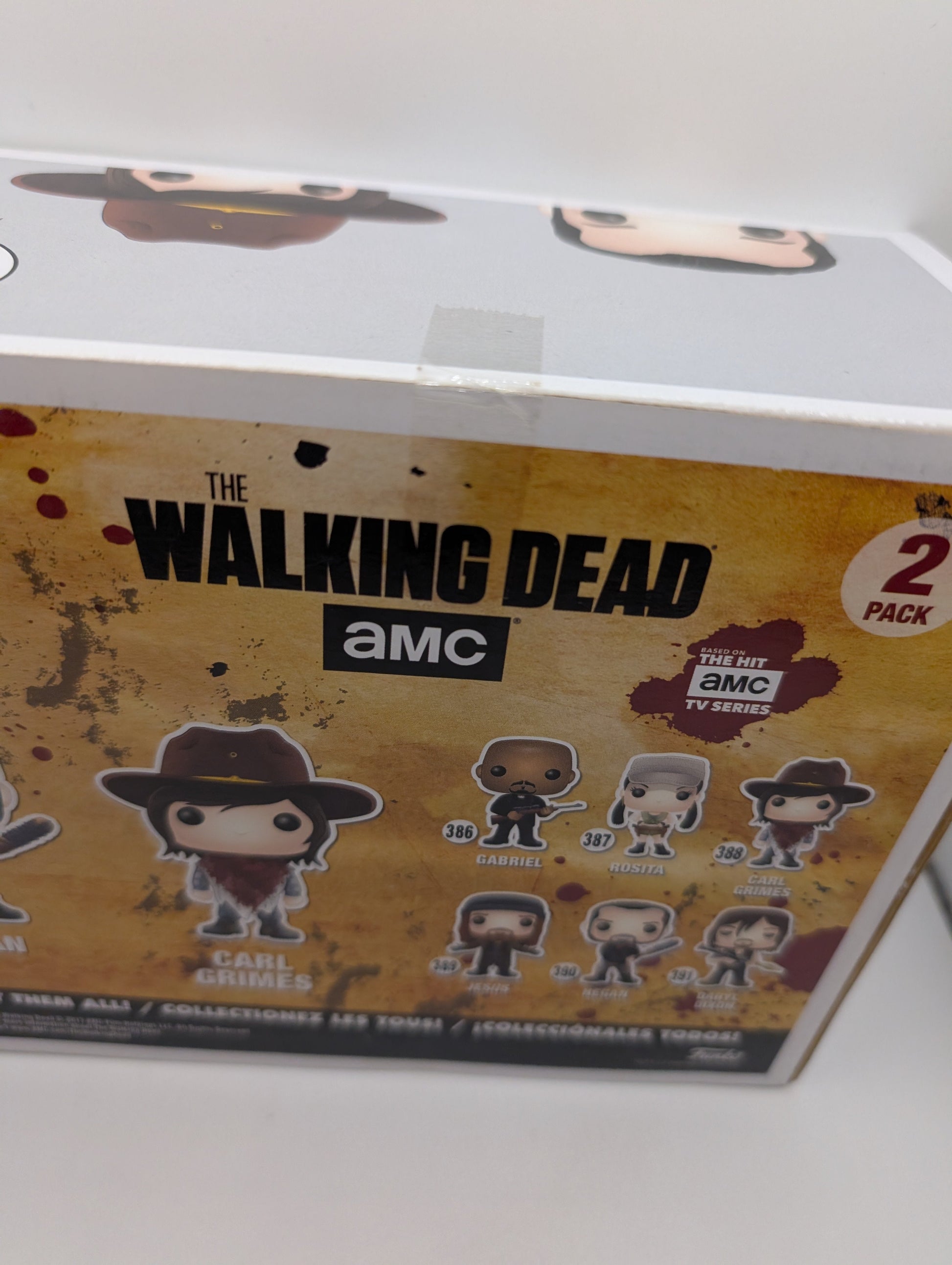 Funko Pop! The Walking Dead: Negan and Carl Grimes 2 Pack FRENLY BRICKS - Open 7 Days