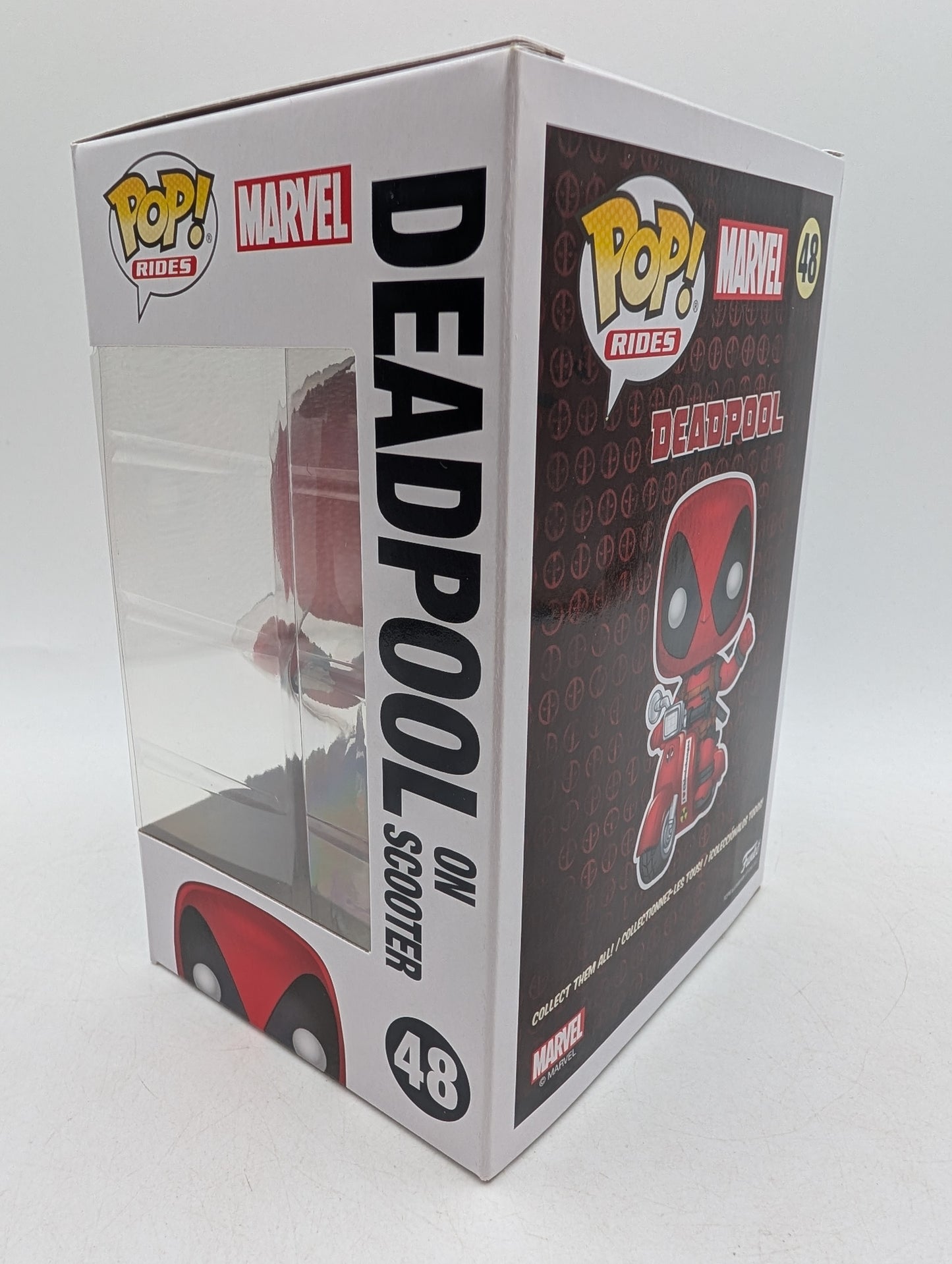 Funko POP! RIDES Marvel Deadpool on Scooter #48 Vinyl Figure