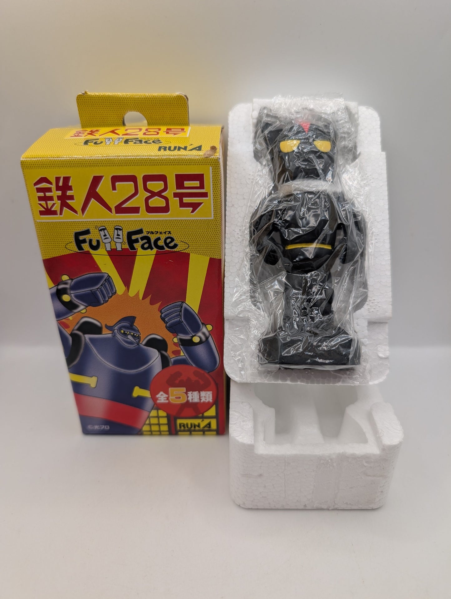 Gigantor Tetsujin 28 Black Ox Bobble Bobbin Head Figure JAPAN FRENLY BRICKS - Open 7 Days