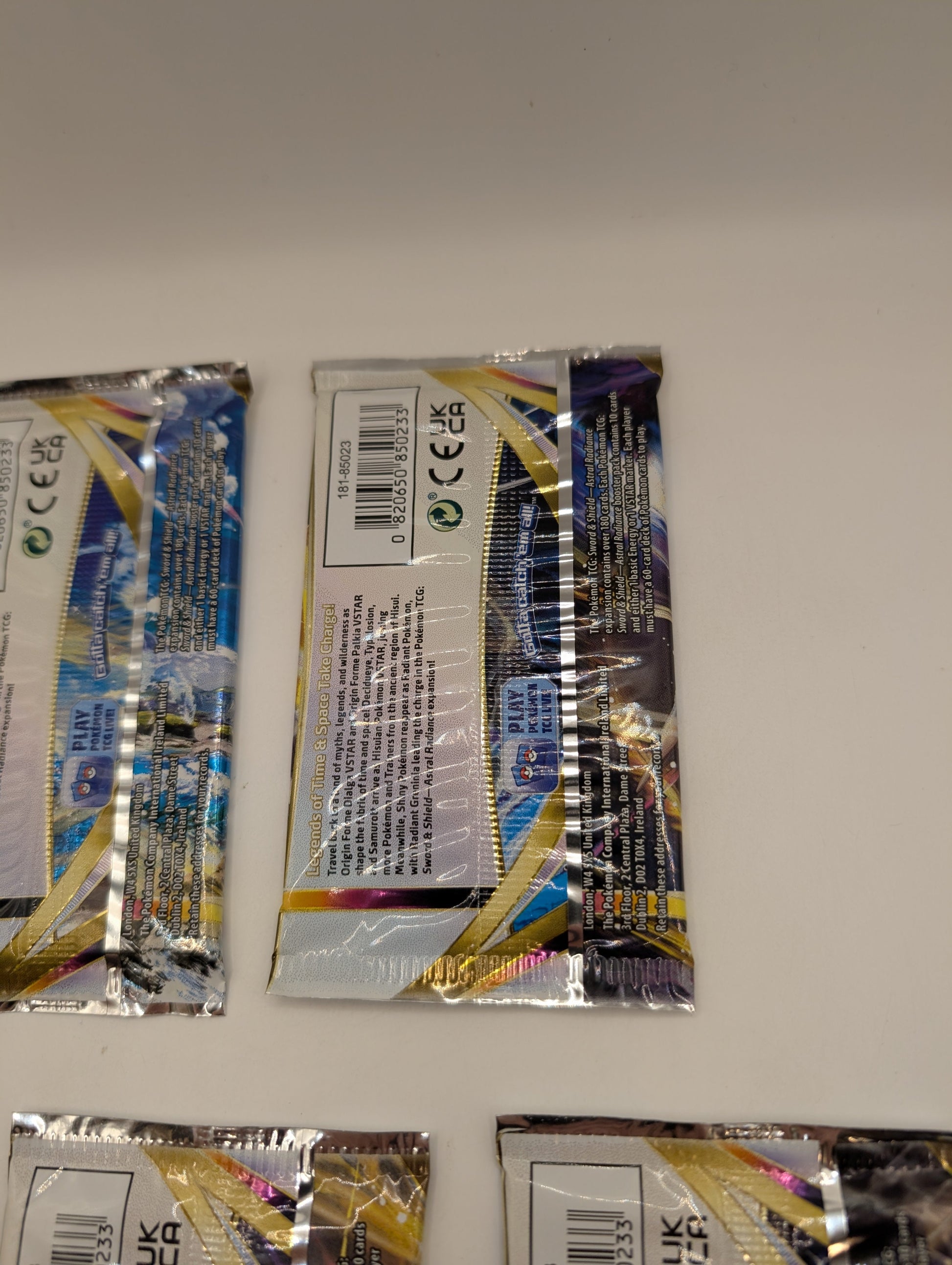 Pokemon Astral Radiance Booster Pack x 5 [Full Art Set] New/Sealed FRENLY BRICKS - Open 7 Days