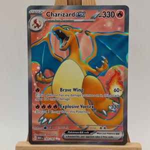 Pokémon TCG Charizard ex Scarlet & Violet-151 183/165 Holo Ultra Rare