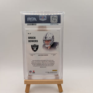 Brock Bowers RC 24 Panini Contenders Rookie Stallions #8 Bronze PSA 10 FRENLY BRICKS - Open 7 Days