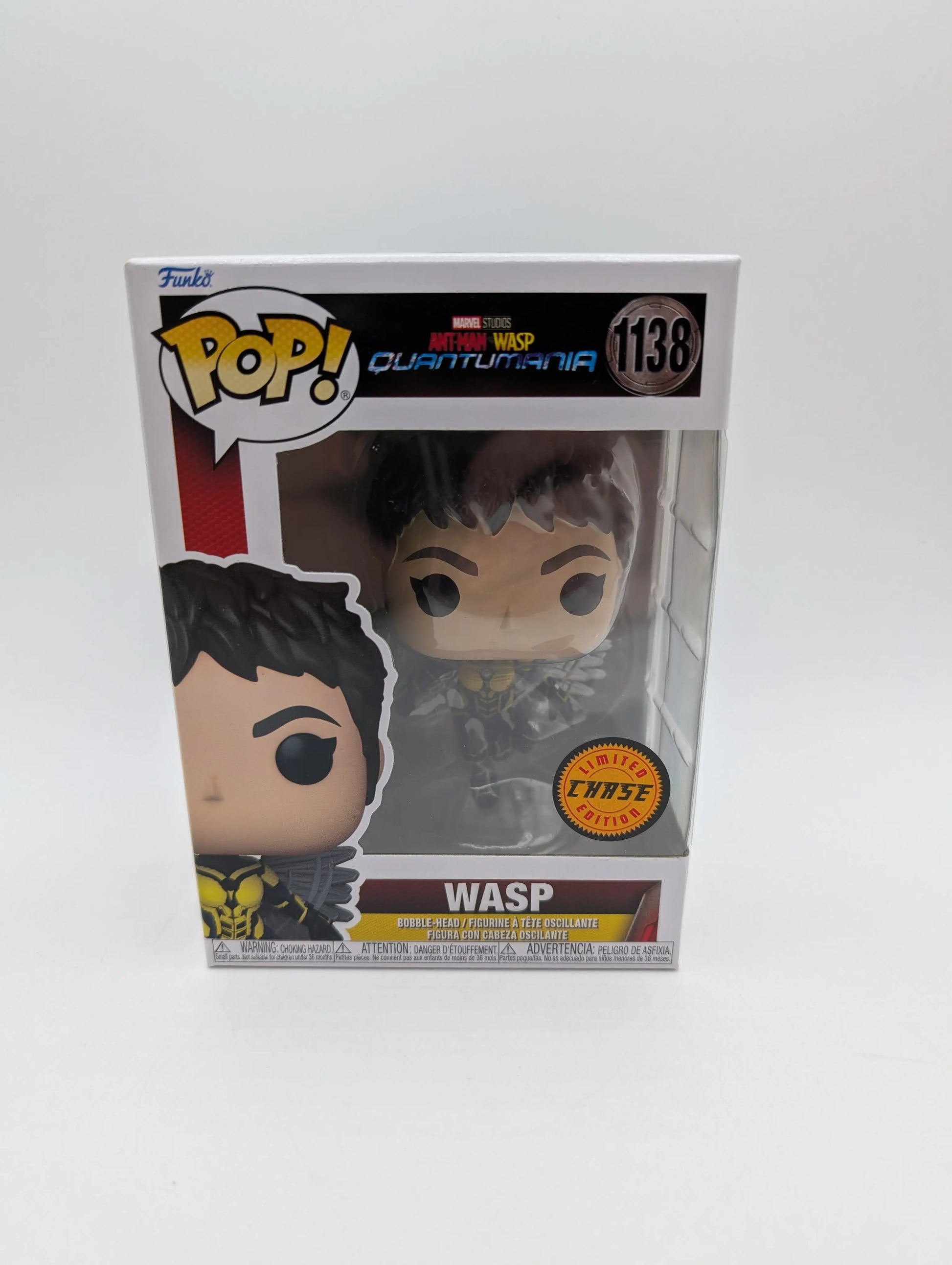 Funko POP! Marvel Ant-Man Quantumania #1138 Wasp - Limited CHASE FRENLY BRICKS - Open 7 Days
