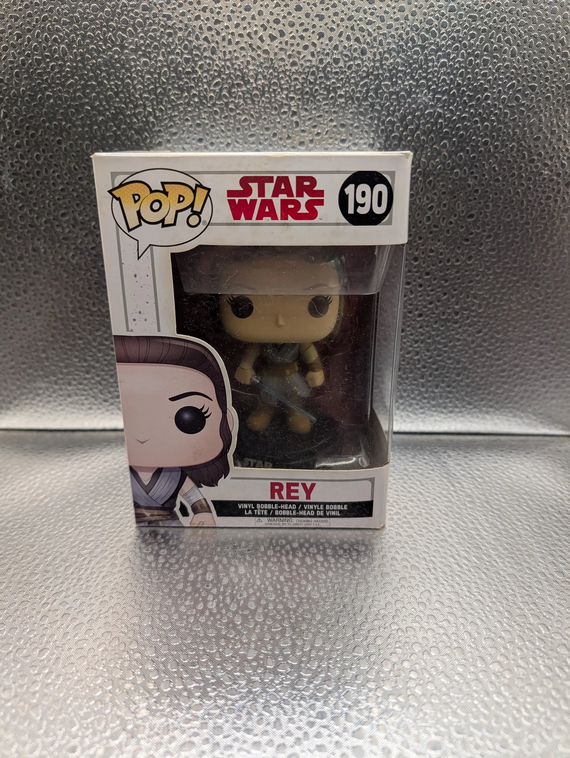 FUNKO Pop Vinyl Rey Star Wars #190 FRENLY BRICKS - Open 7 Days