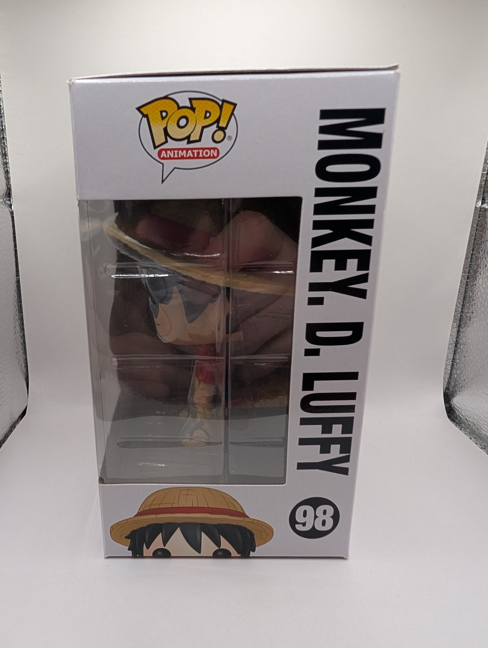 One Piece - Luffy Pop! Vinyl Figure #98 Funko FRENLY BRICKS - Open 7 Days