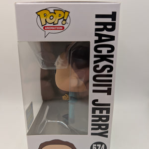 Funko Pop! Tracksuit Jerry #574 Rick and Morty 2019 SDCC Exclusive Vaulted