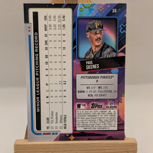 2024 Topps Cosmic Chrome Paul Skenes RC Rookie #30 Pirates FRENLY BRICKS - Open 7 Days