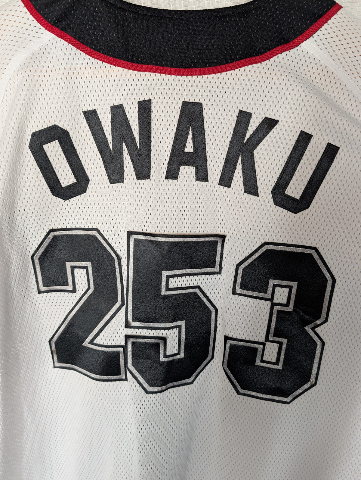 Nippon Baseball Chiba Lottes Marines "Owaku #253 Alternate White/Red Large Jersey, photo 11 image 11