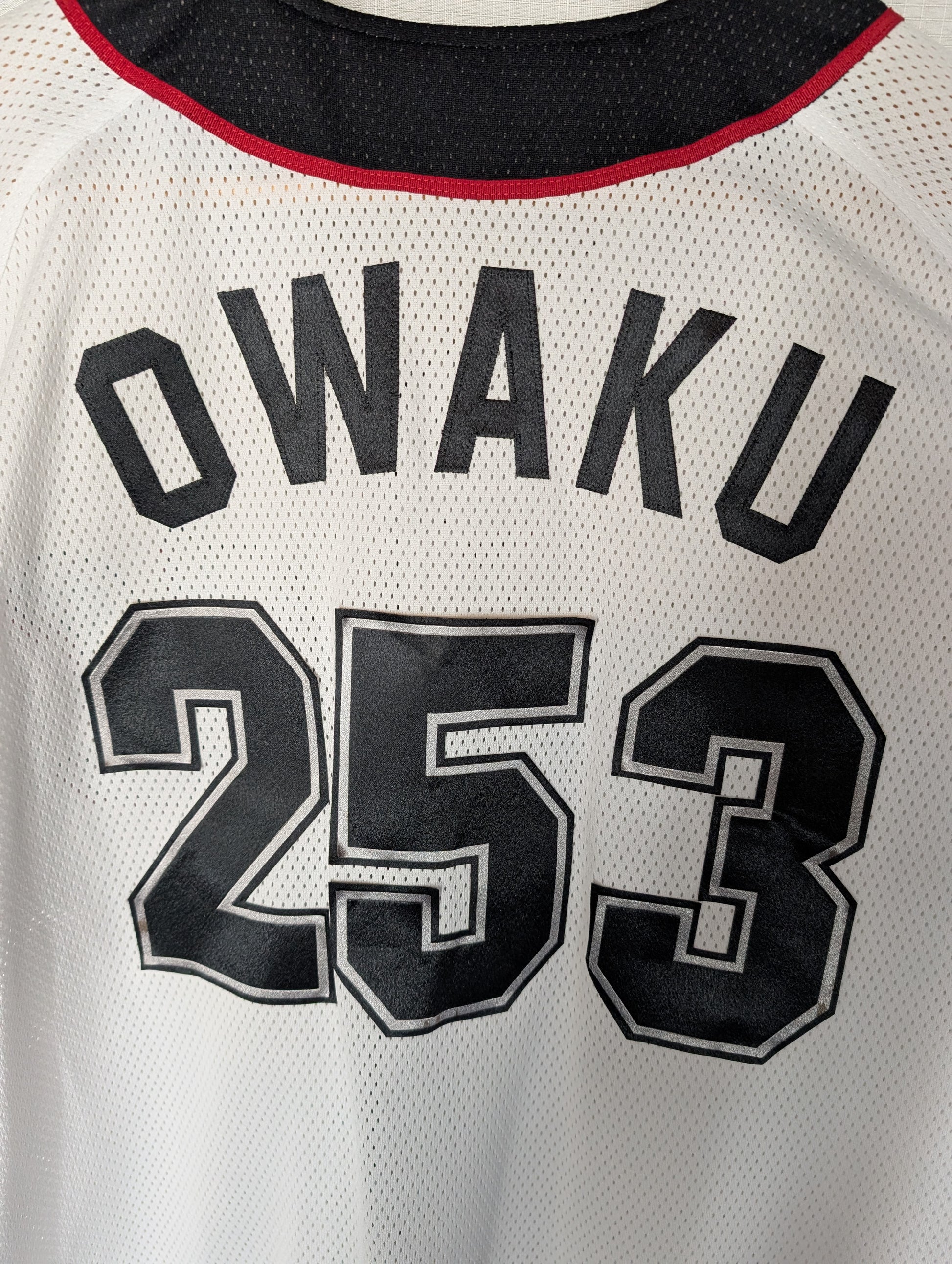Nippon Baseball Chiba Lottes Marines "Owaku #253 Alternate White/Red Large Jersey