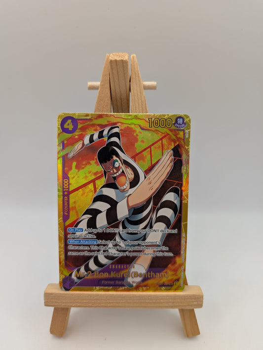 Mr.2.Bon.Kurei (Bentham) EB01-061 Extra Booster Collection Foil One Piece Cards FRENLY BRICKS - Open 7 Days