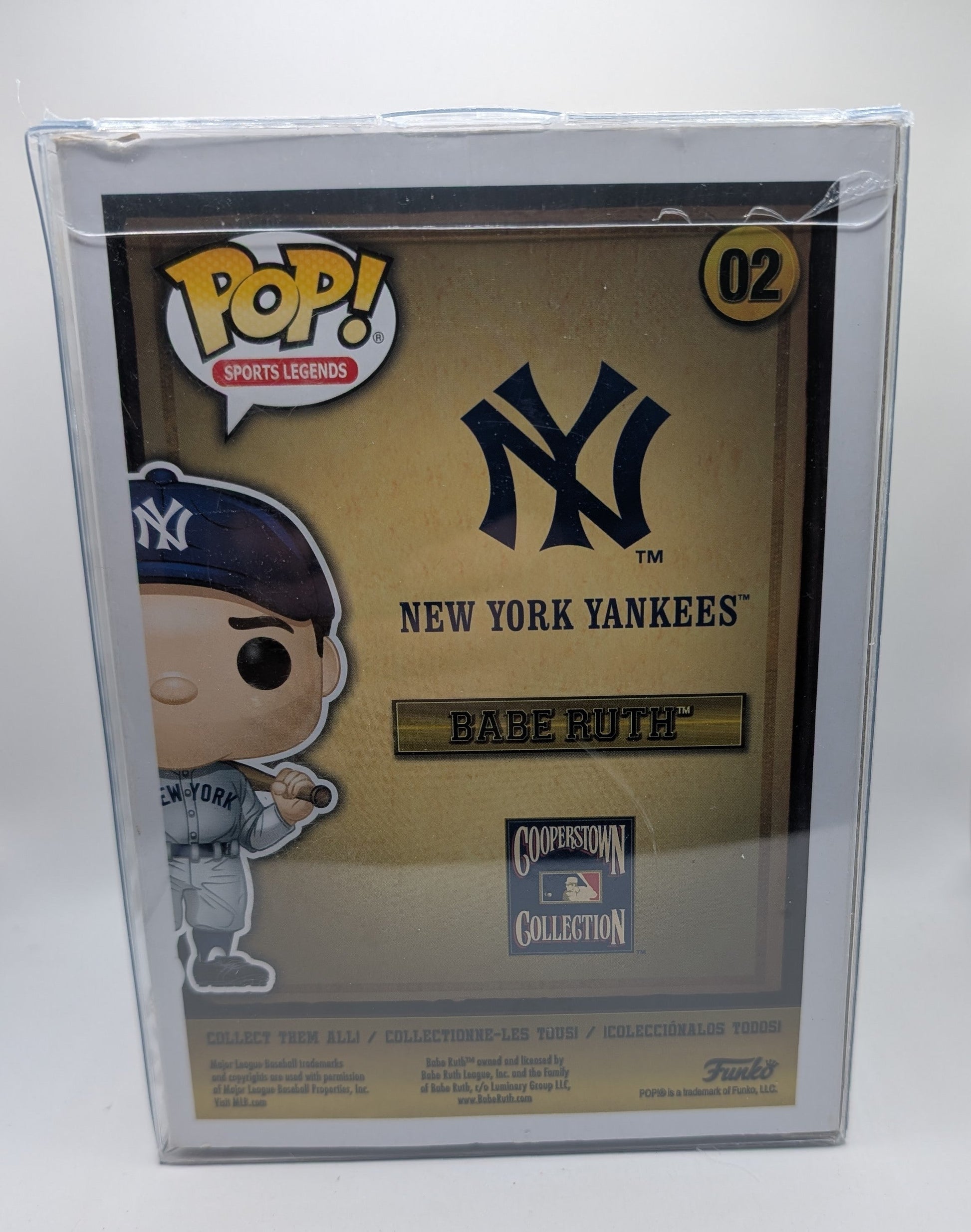 Babe Ruth #02 - Funko Pop! Vinyl - New/See photos for condition FRENLY BRICKS - Open 7 Days