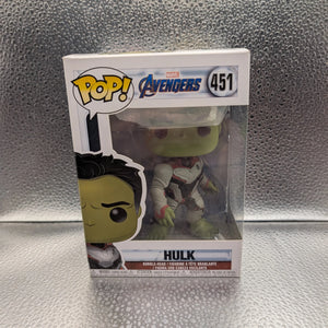 FUNKO Pop Vinyl Hulk Marvel #451 FRENLY BRICKS - Open 7 Days