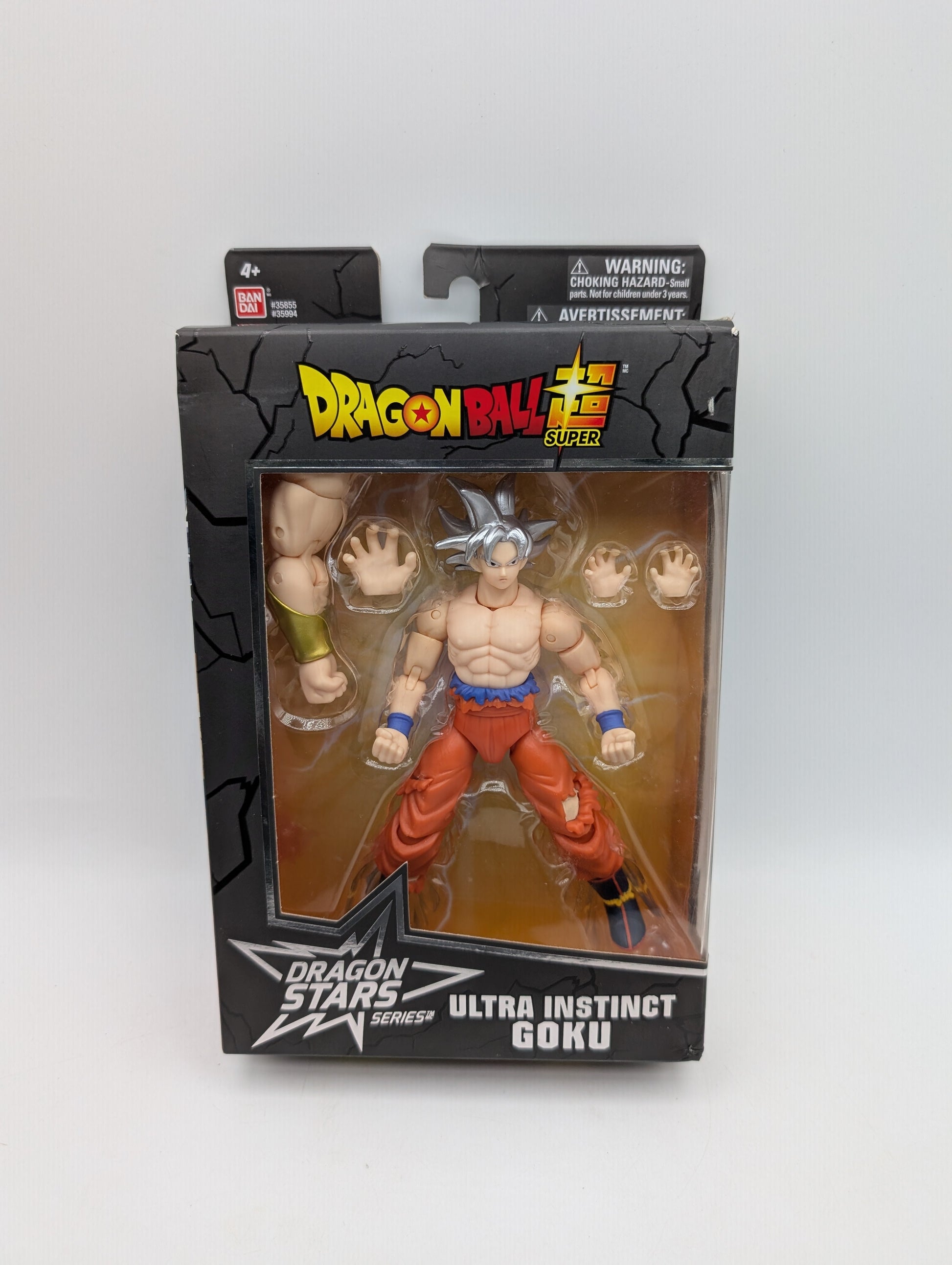 Bandai Dragon Ball Super Dragon Stars Ultra Instinct Goku Figure ex display FRENLY BRICKS - Open 7 Days